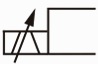 Element elektryczny liniowy np. silnik momentowy z dwoma cewkami o zmiennych charakterystykach w jednym zespole
